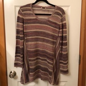 Open Knit Tunic